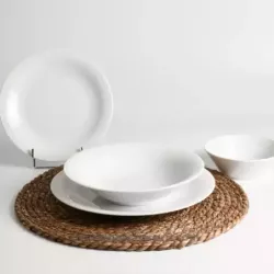 ASSIETTE CREUSE 23 CM ONDE