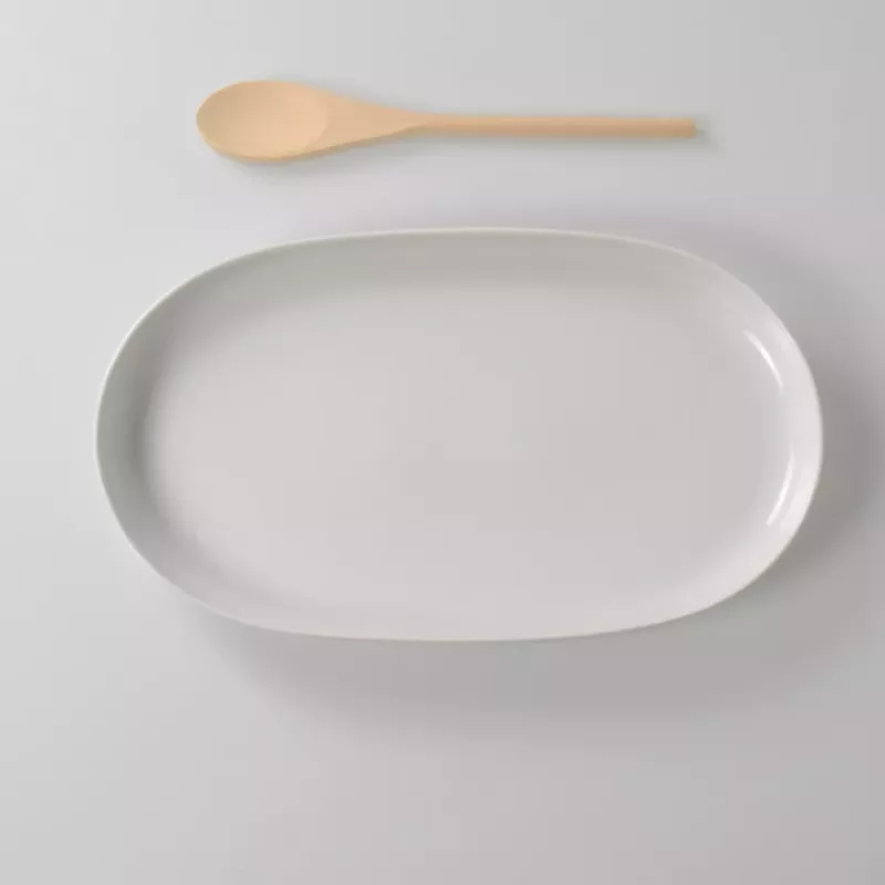 PLAT OVALE ELYSEE 34X19.7CM  /