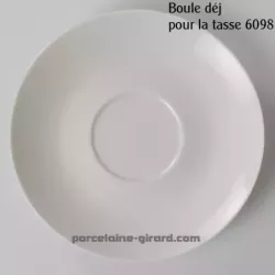 SOUS TASSE DEJEUNER BOULE LOUVRE DIAMETRE 18.5CM /