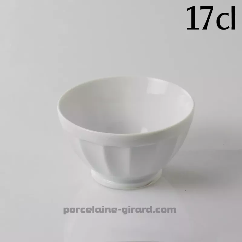 BOL AVEC COTES 17CL DIAMETRE 9CM HT 5.3CM /