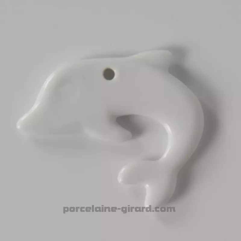 PENDENTIF DAUPHIN 5.5 X 5CM /